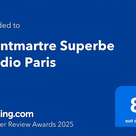 Montmartre Superbe Studio Paris Free Netflix 외부 사진