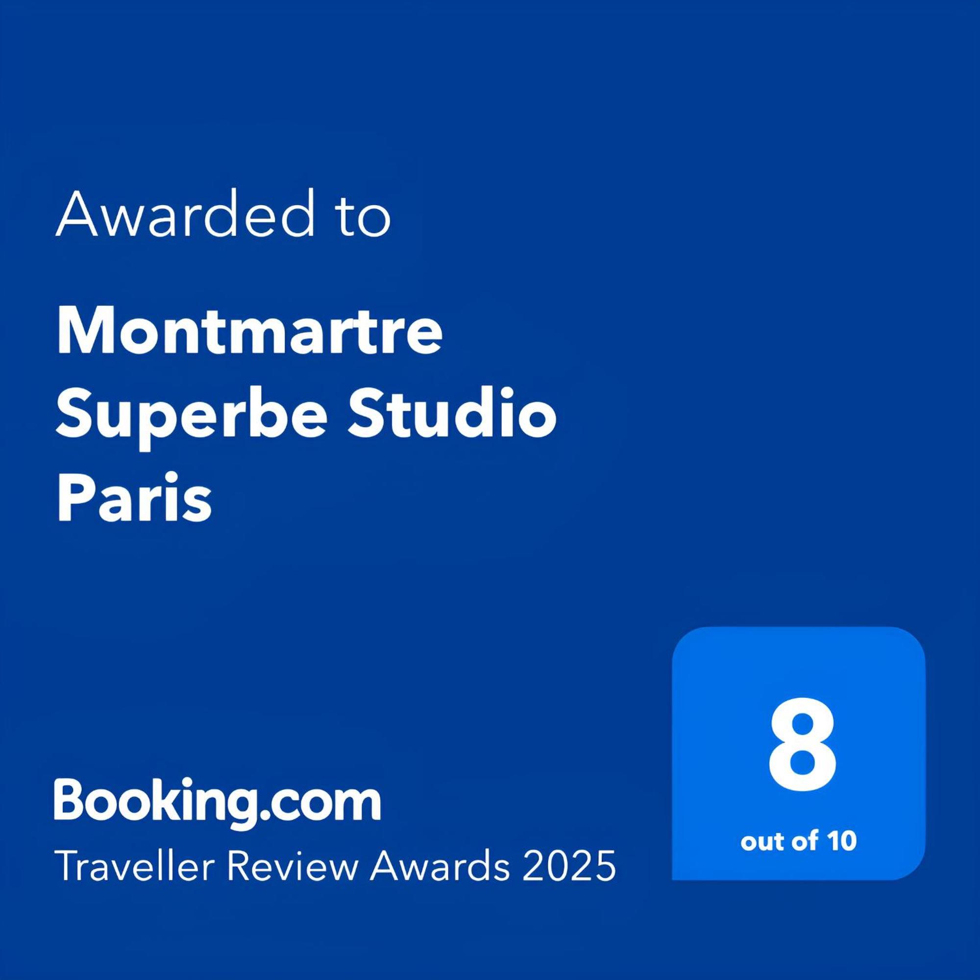 Montmartre Superbe Studio Paris Free Netflix 외부 사진